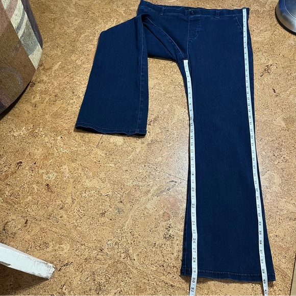 Betabrand Yoga Denim Bootcut Jeans W1118-IN Sz XL Petite - Picture 11 of 14